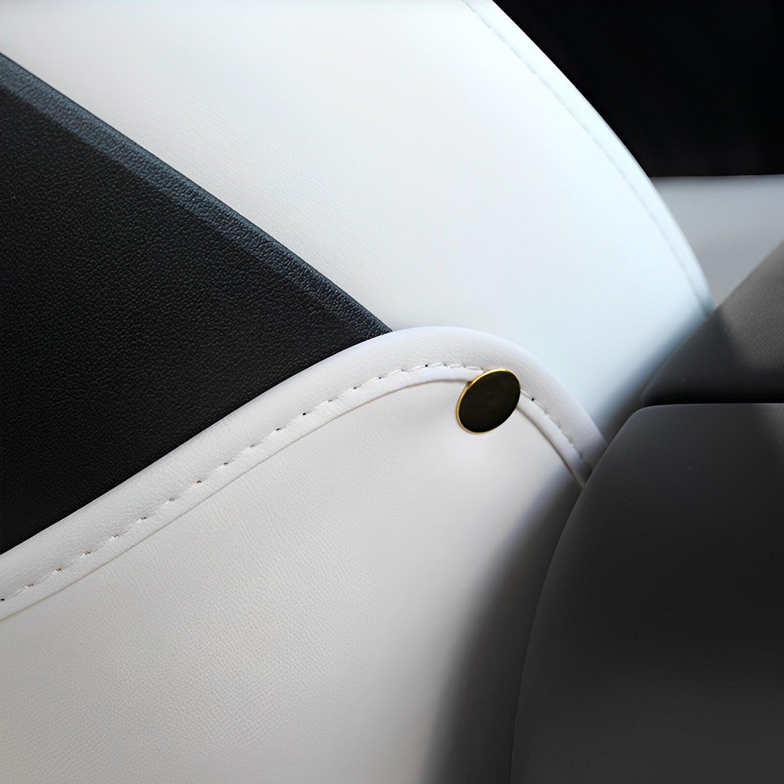 Premium Seat Kick Protection Cover Set for Tesla Model 3/Y - Rear Seat Side Guards for Ultimate Interior Protection (2 Pieces) - Evooor